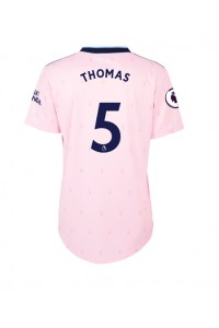 Arsenal Thomas Partey #5 Fotballdrakt Tredje Klær Dame 2022-23 Korte ermer